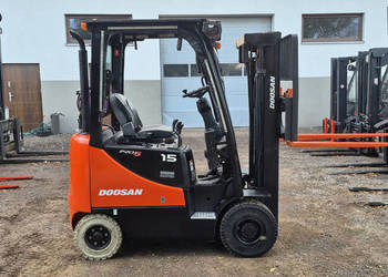 Wózek Widłowy Doosan G15S - Rok 2012 - Triplex 4.55 m - Super Stan