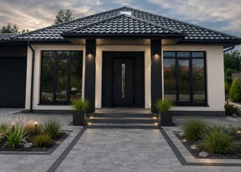 Bliźniak 100 m2 z ogródkiem 600 m2 + poddasze 40 m2