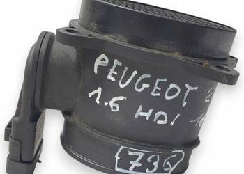 PRZEPŁYWOMIERZ Peugeot 206 307 3008 Citroen C4 C5 1.6 9650010780 72834204