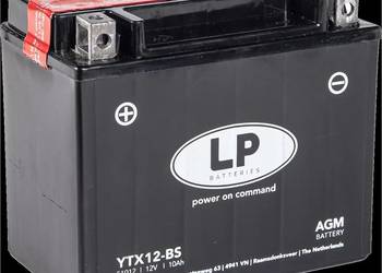 Akumulator motocyklowy 12V 10Ah 180A Landport YTX12-BS