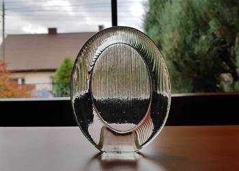 Szklana ramka na zdjęcia Mikasa, vintage