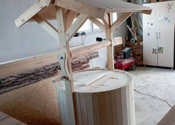 Zabudowa Studni, Studnia ogrodowa drewniana