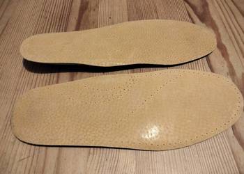 Wkładki do butów profilowany lateks ze skórą 23.1 cm