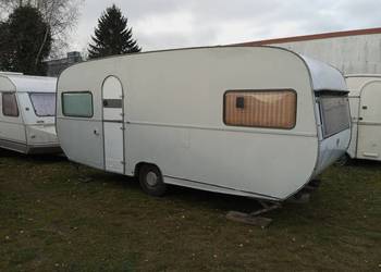 Przyczepa kempingowa na budowę, działkę, stróżówka.