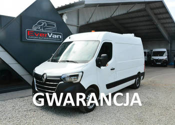 Renault Master średniak L2H2 blaszak 3-osobowy pełna opcja serwis lift
