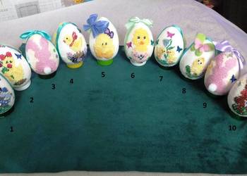 pisanka haft rękodzieło wzory