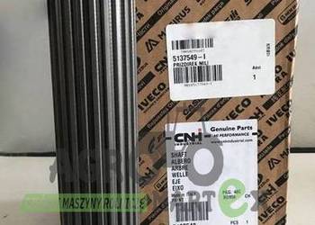 5137549 WAŁEK SKRZYNI BIEGÓW Z ZĘBATKĄ Z34 CNH