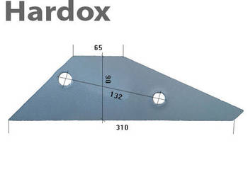 Płoza przednia HARDOX 24061901/L części do pługa STEENO