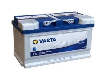 Akumulator 80Ah/740A Varta Blue Dynamic F17  PRAWY PLUS