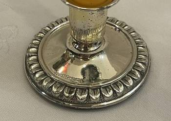 Srebrny świecznik z srebra próby 925, 28,5 g