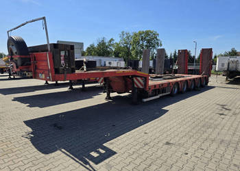 Naczepa niskopodwoziowa KASSBOHRER Lowbed LB5E ładownośc 59 320 kg - 2016 …