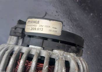 Alternator - Scania - ,Mahle AAN5402 28W, 100A, 11.209.613