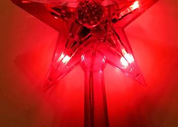 Gwiazda Bożenarodzeniowa z PRL vintage