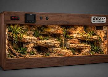 Terrarium dla agamy brodatej żółwia greckiego gekona lamparciego