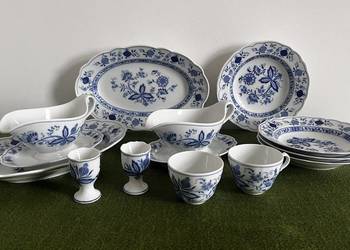 Wzór cebulowy Echt Cobalt sygn. Tirschenreuth bavaria Wzór cebulowy Echt Cobalt sygn. Tirschenreuth bavaria