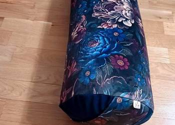Bolster do jogi  wałek z łuską gryki  Flora