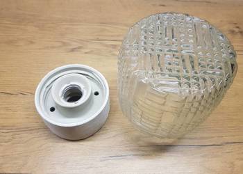 Lampa Klosz z porcelanową oprawą PRL