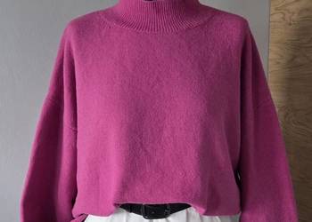 Sweter &Other Stories różowy miękki M