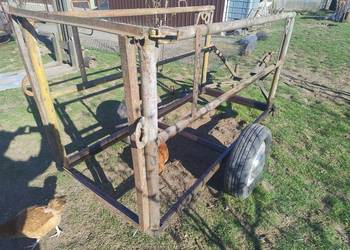 Przyczepa przyczepka dwukółka kibitka do traktora ciągnika