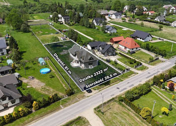 Dom wolnostojący 400m2 Działka 23a Brunary Gorlice