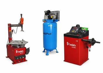 Sprzedam kompletny zestaw do serwisu opon i podstawowej mechaniki samochodo