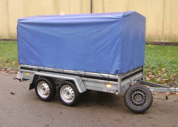 przyczepka przyczea dwuosiowa 270x132 zarejestrowana