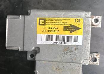 Moduł airbag sensor Opel Vectra C Signum 13129843