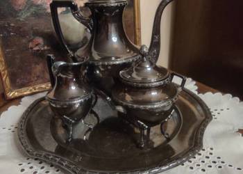 Garnitur Serwis Wiskemann Belgia Pocz. XX w.