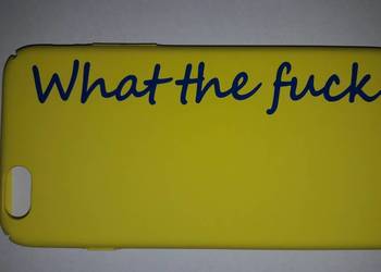 Etui iphone 6 6s napis