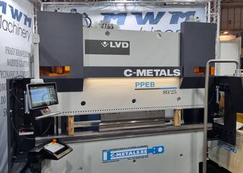 Prasa Krawędziowa LVD PPEB 80 /2500 CNC po modernizacji z gwarancją