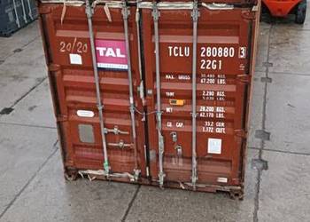 Kontener magazynowy morski 20 DV 6 metrowy - Sprzedam