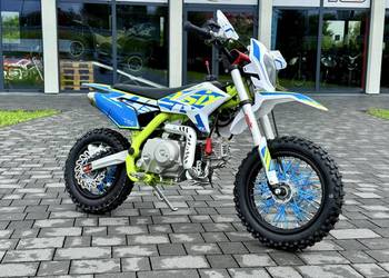 MINI CROSS ASIX XB18 70CC 12/10 4T E-START AUTMAT NIEBIESKO LIMONKOWY