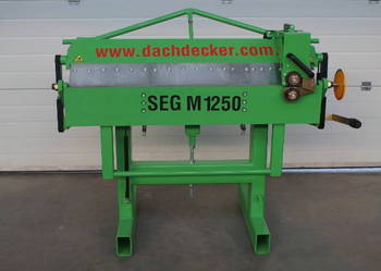 Zaginarka giętarka 1250 / 2,0 mm SEGMENTOWA DACHDECKER