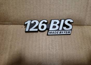 Znaczek emblemat Fiat 126 BIS Znaczek emblemat Fiat 126 BIS