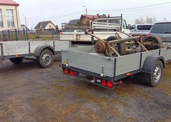 Oś przyczepka boxer Ducato jumper koła resory