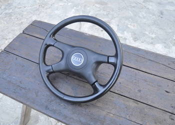 Kierownica Skóra Oryginał Audi 80 B3 B4 90 100 C4 Ładna