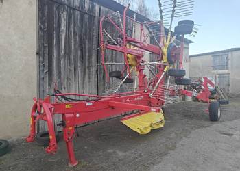 Zgrabiarka  2- karuzelowa POTTINGER Euro Top 701 do środka (claas, krone )