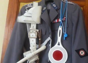 Mundur milicja RD. - epoka PRL.