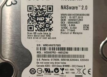 Dysk WD Red 3TB – WD30EFRX – idealny do NAS