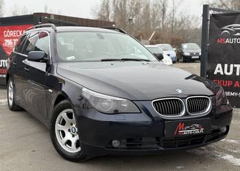 BMW E61 * 2007 rok * 2.0 Diesel * Automat * Skóry * Czujniki Parkowania