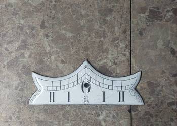 36 Wychylnik wahadła starego zegara tzw porcelanka