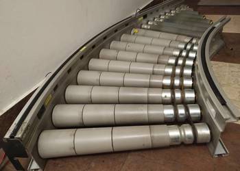 Transporter przenośnik rolkowy z napęd 24V