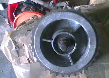 simson s51/sr53/s70 zebatka tył
