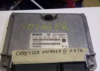 Komputer chrysler Voyager III 2.5 TD 0281001768 Komputer chrysler Voyager III 2.5 TD 0281001768