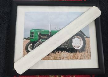 Obrazek zdjęcie z ciągnikiem Ursus 4011 pamiątka oryginał