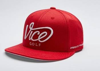 Czapka golfowa VICE CREW CAP RED