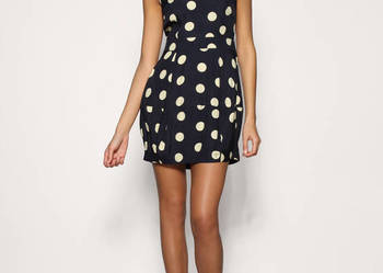 LIPSY SUKIENKA GROSZKI SERCE ASOS GROCHY HIT