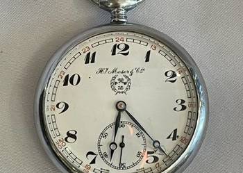 Szwajcarski zegarek kieszonkowy H. Moser & Cie – pamiątkowy zegarek górnicz