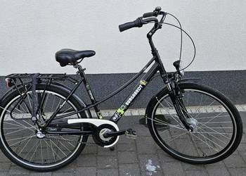 Rower alu damka koła 26 cali nexus 3 prądnica amortyzator