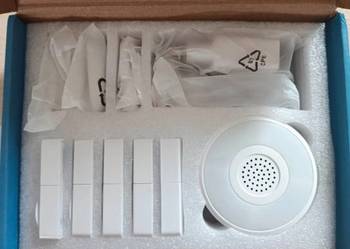 Nowy inteligentny alarm domowy bezprzewodowy WiFi AGSHOME Tuya zestaw 8w1